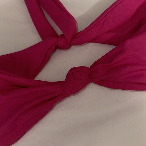 WeWoreWhat Ruched Tie Bandeau NWT - Picture 4 of 4
